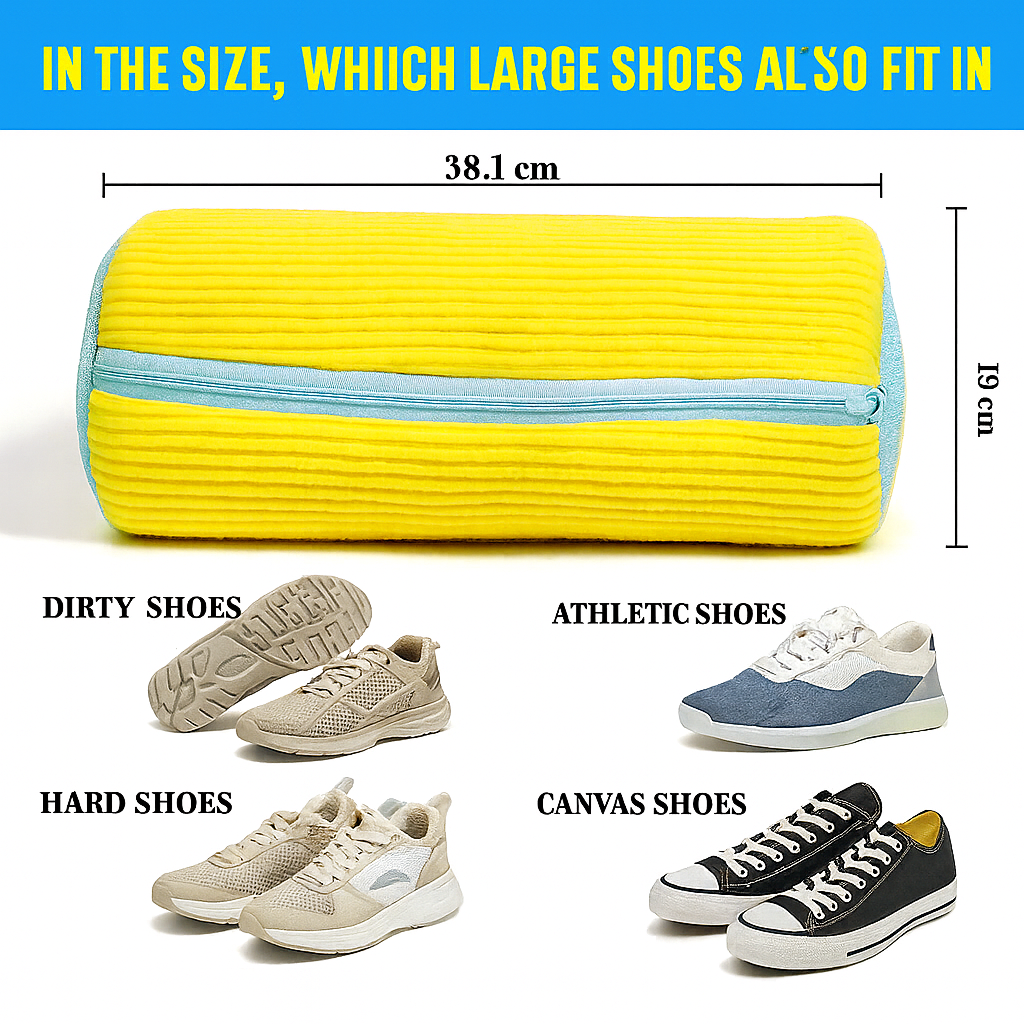 2Pcs Premium Shoes Laundry Bag
