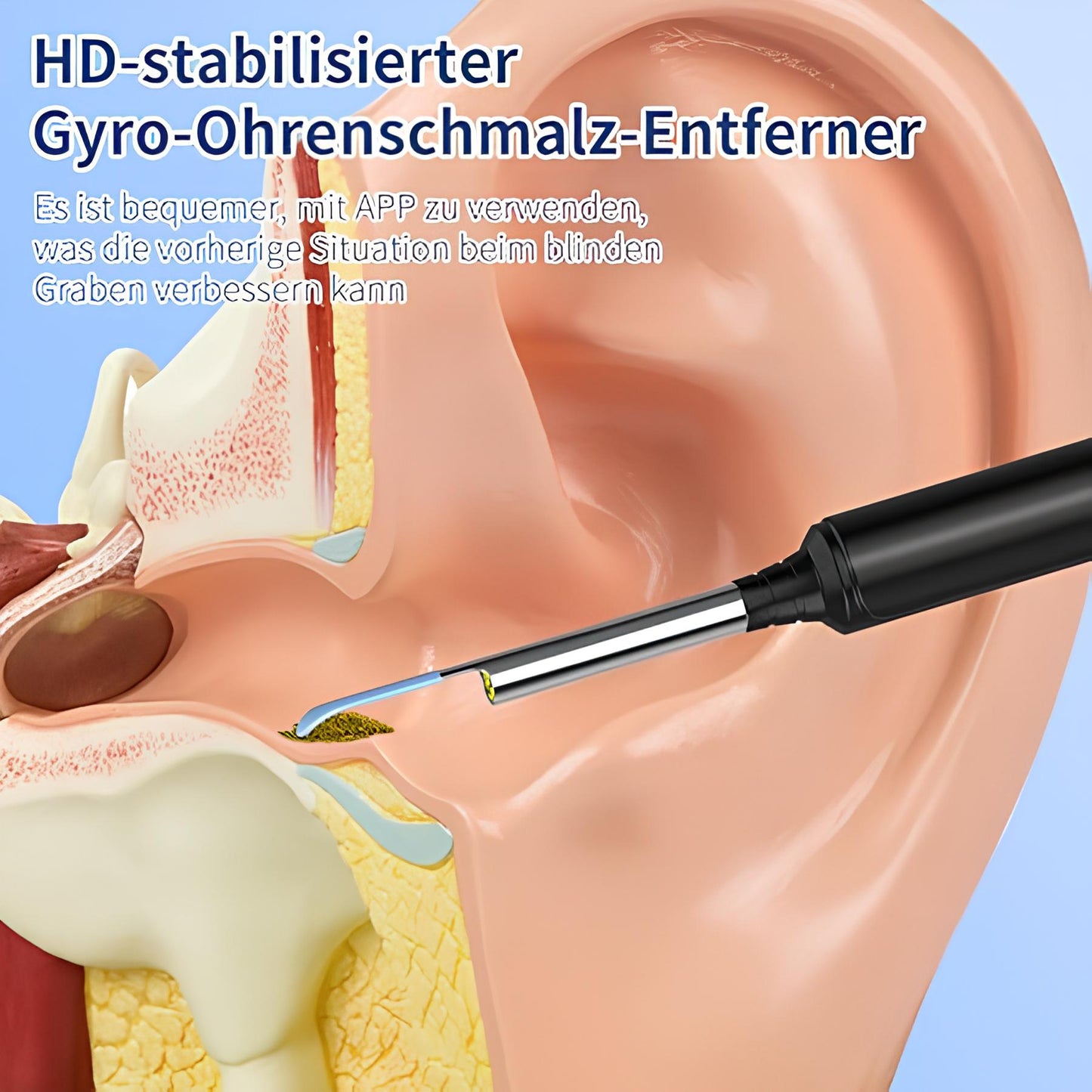 Ohrreiniger mit Kamera