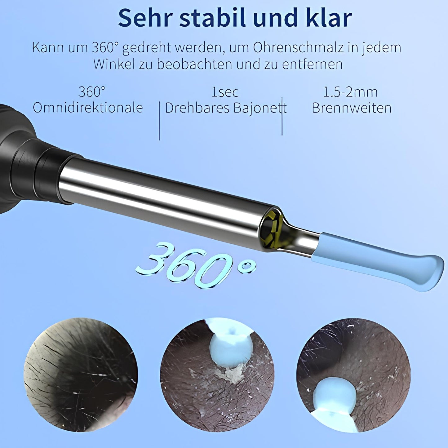 Ohrreiniger mit Kamera